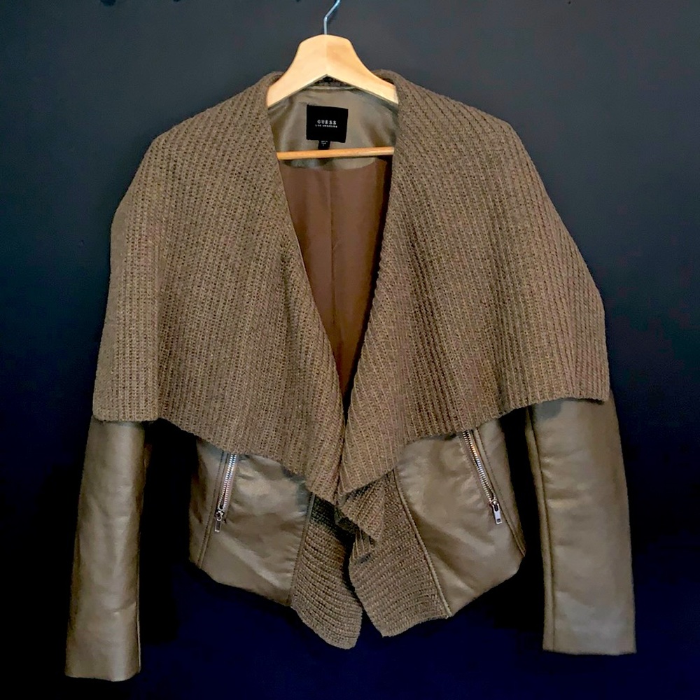 Vintage Guess Leather Shall Jacket